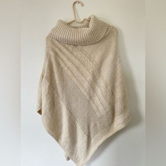 Do Everything in Love Cowl Sequin Poncho - Picture 1 of 2